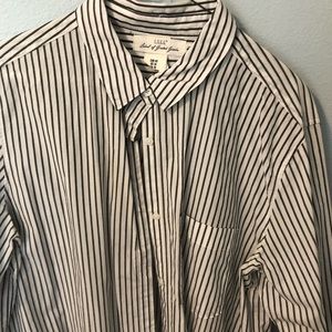 Oversized Striped Women’s Dress Shirt